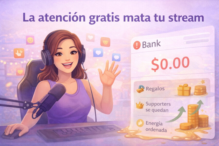 la atencion gratis mata tu stream
